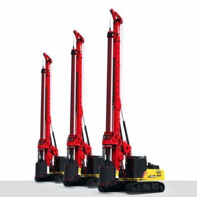 Perçage rotatoire hydraulique de la machine 44m d'empilage de construction de SR155 C10