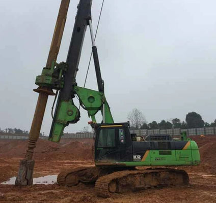 Plate-forme de forage rotatoire de Max Drilling Depth 62m Mini Piling Machine Kr 220c