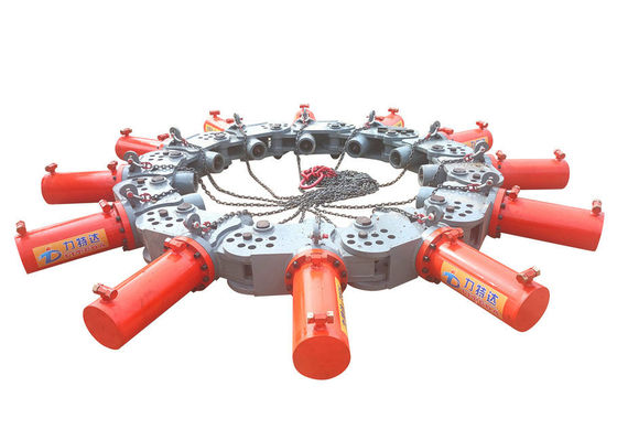 Ingénierie de construction civile de briseur hydraulique de pile de 12 modules